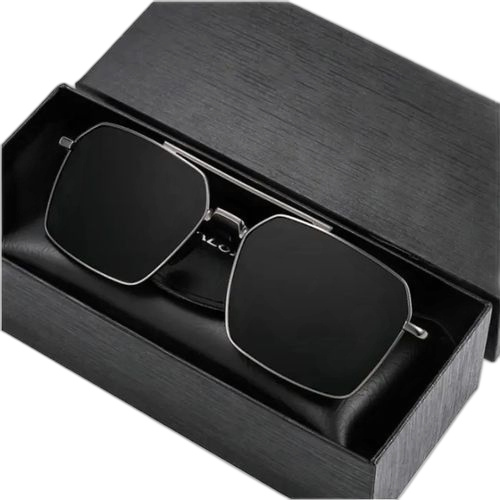 Lunettes de soleil polarisée 6602 cadre métallique noir