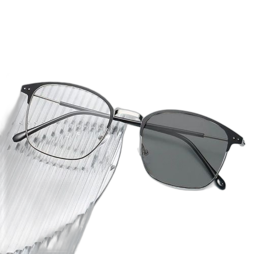 Lunettes photochromiques photogray unisexes anti lumière bleue design créatif