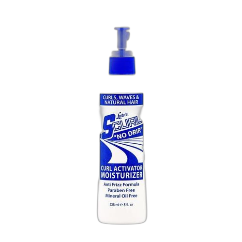 Luster's brillantine s curl no drip activateur hydratant pour cheveux bouclés ondulés et naturels à la vitamine b5 236ml