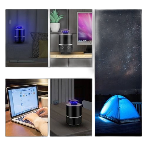 Ménage muet usb physique moustique tueur blanc – Image 7