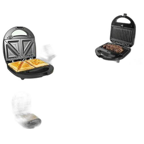 Machine à sandwich 3 en 1toaster panini