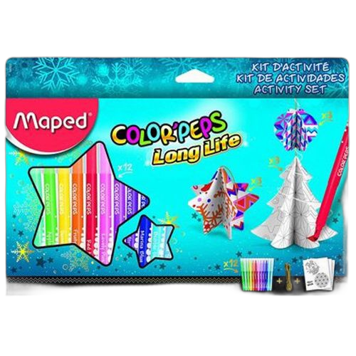 Maped : kit d'activité pour décoration d'arbre de noel