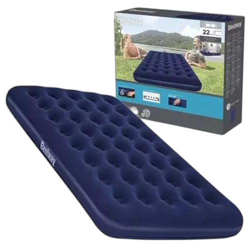Matelas gonflable double 191 x 137 x 22 cm bestway 67002 avec pompe