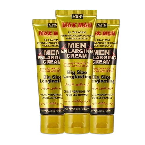 Max man boom lot de 3 gel max man développe sexe et endurance au lit