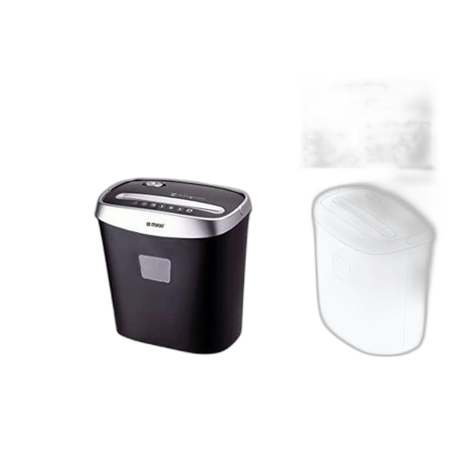 Maxi déchiqueteuse maxi coupe croisée dm060c 6 feuilles, noir