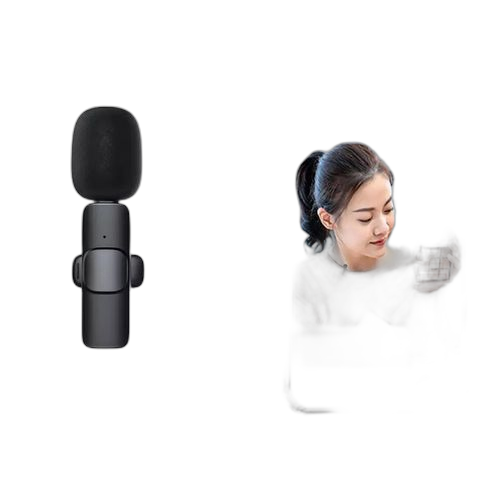 Micro cravate sans fil mini micro portable pour iphone/android diffusion en direct youtubers facebook live stream