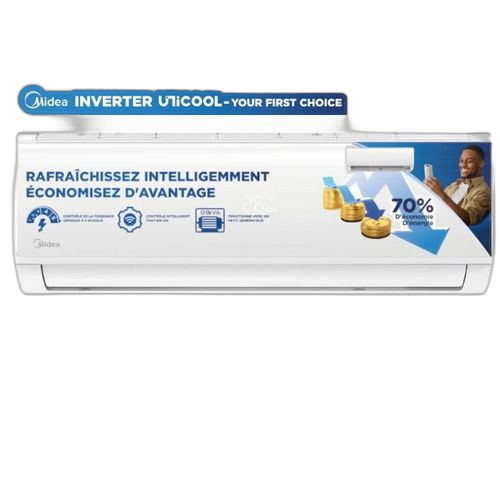 Midea split unicool 18.000 btu inverter r410a garantie 12 mois