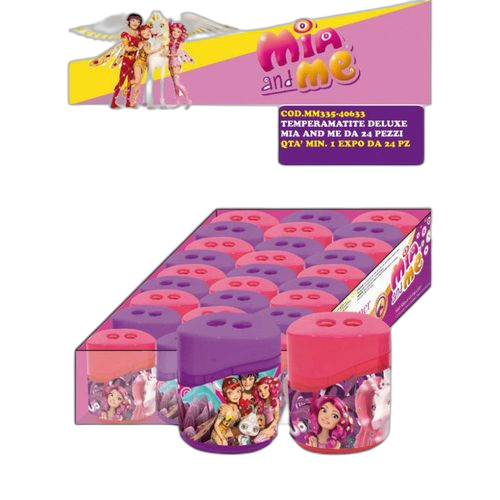 Milan lot de 2taille crayon mia and me rose
