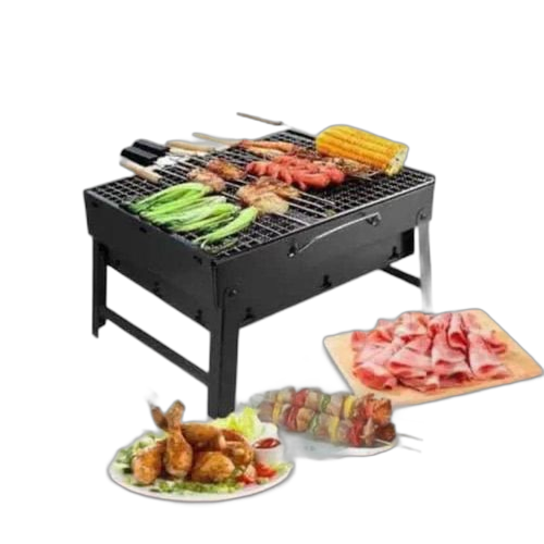 Mini barbecue à charbon de bois en métal