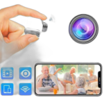Mini caméra de surveillance ip sans fil x5 hd 1080p + carte mémoire 64gb