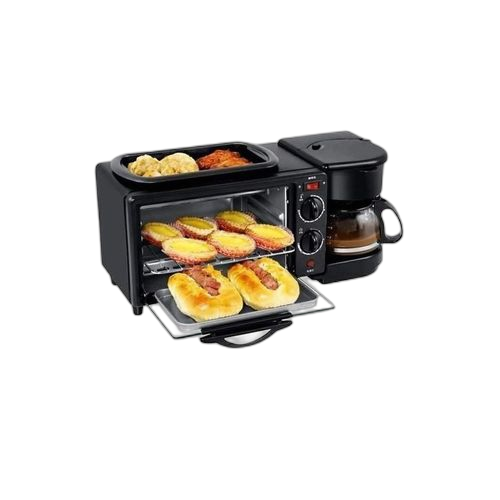 Mini four 3 en 1, four multifonction, machine à petit déjeuner