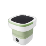 Mini machine à laver pliable portable compact amovible avec panier de vidange