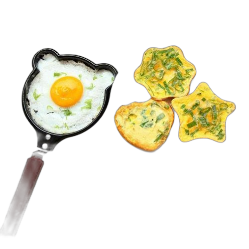 Mini poêles à omelette ou crêpe antiadhésive 12cm