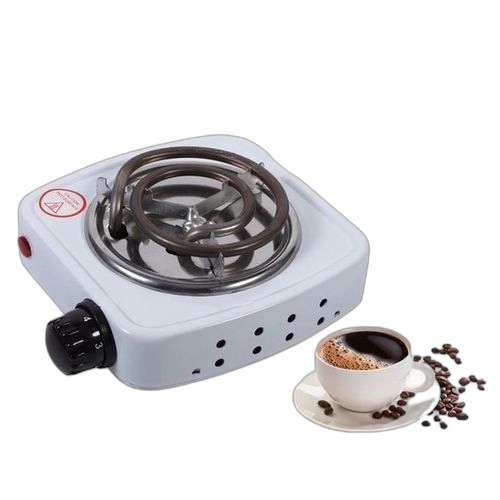 Mini réchaud electrique 1000 w blanc