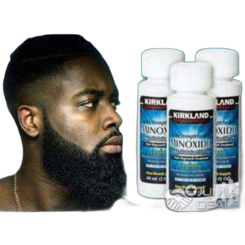 Minoxidil 5% pousse barbe , une bouteille