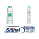 Mixa lait fraiche 250ml dove déo 250ml signal antitartre75 ml
