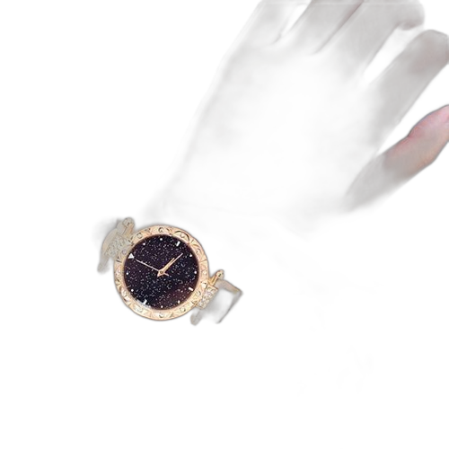 Mode bracelet de diamants de montre de dames élégantes de mode – Image 2