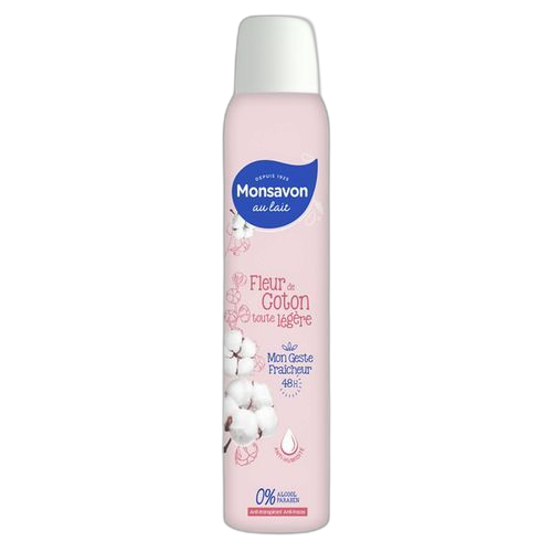 Mon savon déo lait coton 200 ml