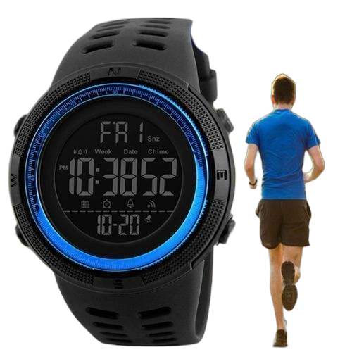 Montre chrono electronique digital pour sport