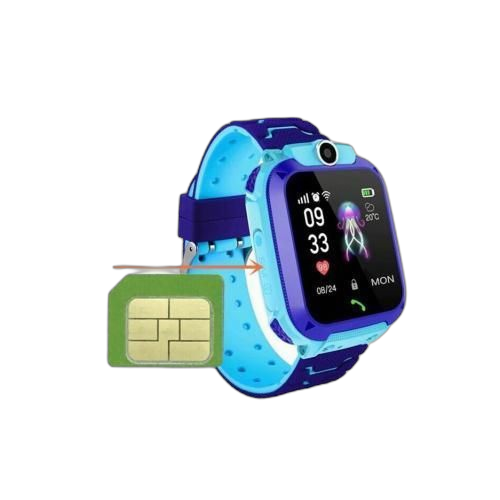 Montre intelligente enfant vidéo sos tracker gps étanche