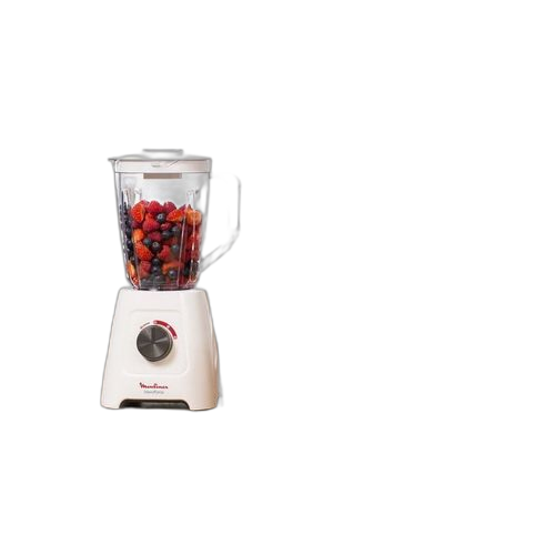 Moulinex mixeur blender 2 litres blendforce lm422125 600 w blanc + 1 accessoire