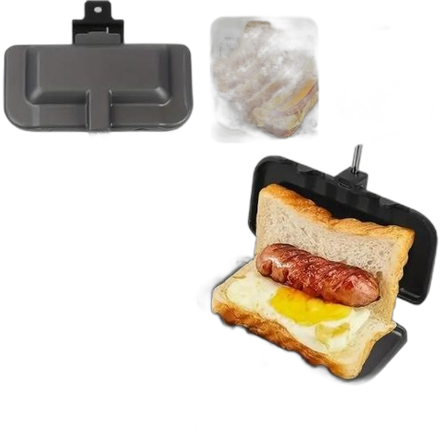 Multifonction poêle à sandwich double face pincenoir