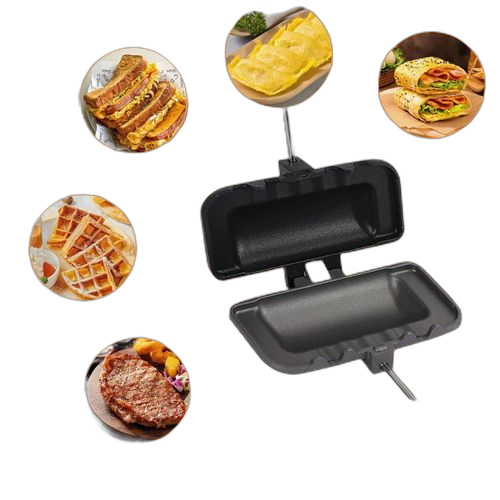 Multifonction poêle à sandwich double face pincenoir – Image 3