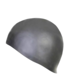 Nabaiji bonnet de bain silicone fin gris by decathlon