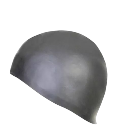 Nabaiji bonnet de bain silicone fin gris by decathlon