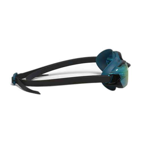 Nabaiji lunettes 500 bfit+ miroir noir bleu