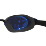 Nabaiji lunettes de natation 900 b fast bleu verres miroirs