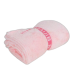 Nabaiji serviette de bain microfibre ultra douce rose clair taille xl 110 x 175 cm