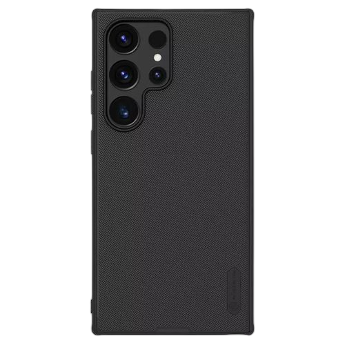 Nillikin coque samsung s24 ultra super frosted shield pro matte qualité prémuim noir