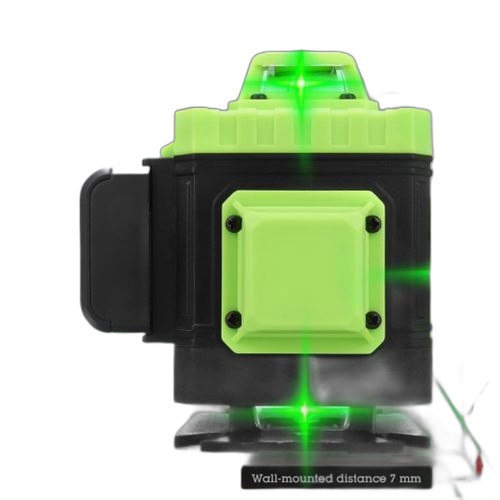Niveau laser 4d vert à nivellement automatique à 16 lignes, rotation verticale à 360 degrés – Image 5