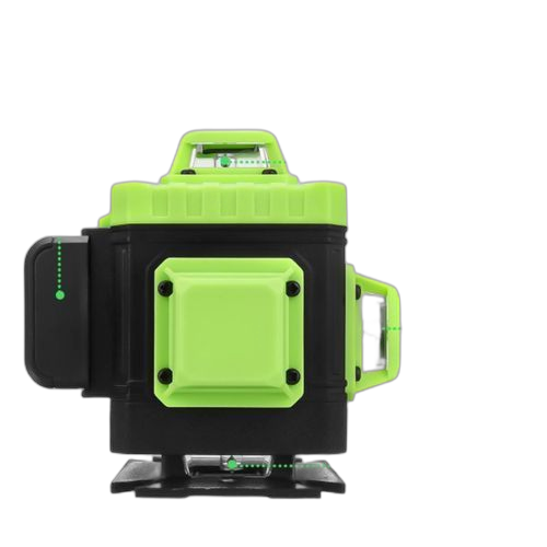 Niveau laser 4d vert à nivellement automatique à 16 lignes, rotation verticale à 360 degrés