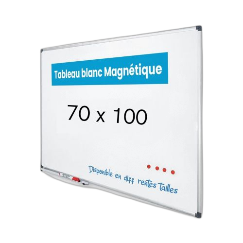 No tableau blanc effaçable 70m x 100m blanc