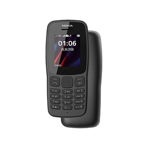 Nokia 106 dual sim ecran 1,8" radio sans fil noir