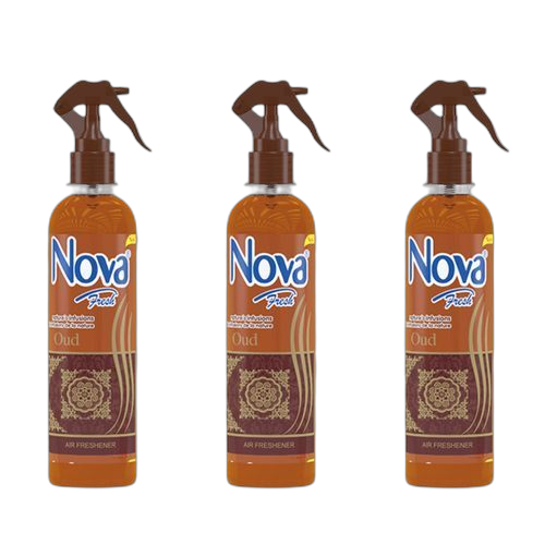 Nova lot de 3 nova desodorisant nova fresh fraicheur500ml