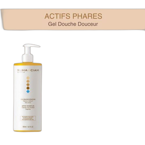 Nuhanciam gel douche douceur nettoie et adoucit 500ml