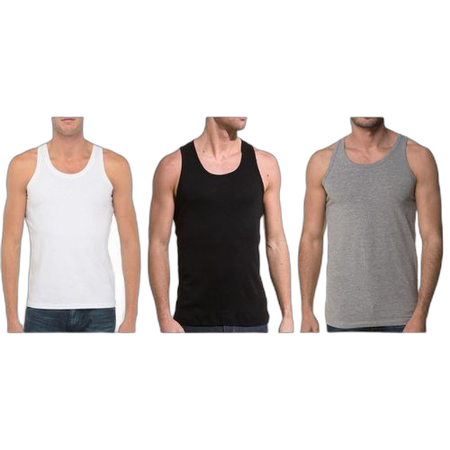 Offre spéciale : pack de 3 sous vêtements débardeurs homme blanc/gris/noir