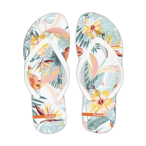 Olaian tongs femme 120 tropical
