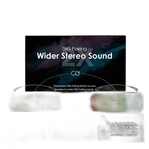 Oraimo haut parleur bluetooth boom obs 75d effet lumineux havy bass