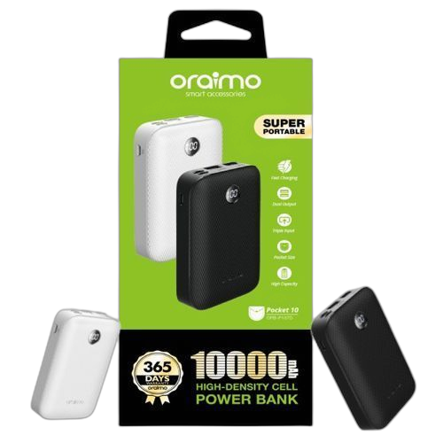 Oraimo powerbank oraimo pour smartphones 200000mah