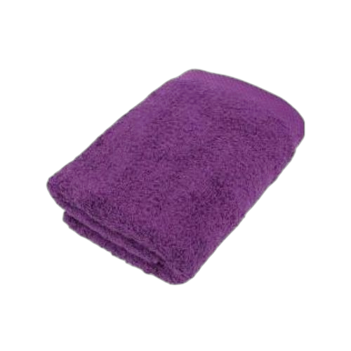 Original serviette mauve en coton qualité supérieure mauve doux