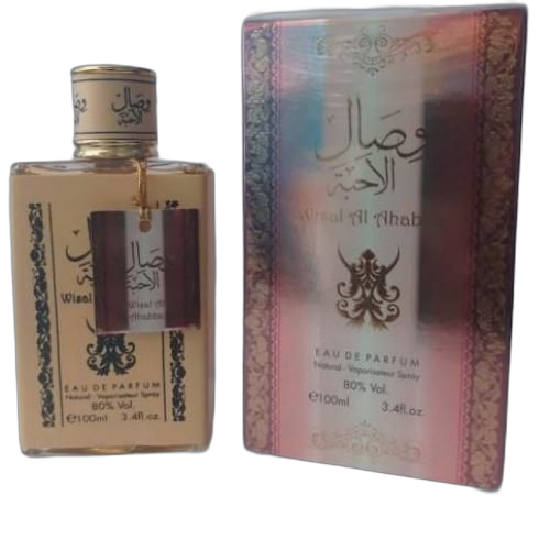 Oud parfum wisal al ahabbe100ml unisex.