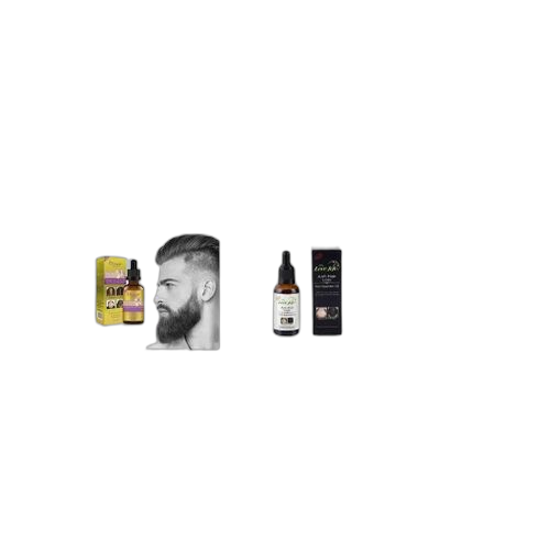 Pack 2 huile pousse barbe rapide 30 ml
