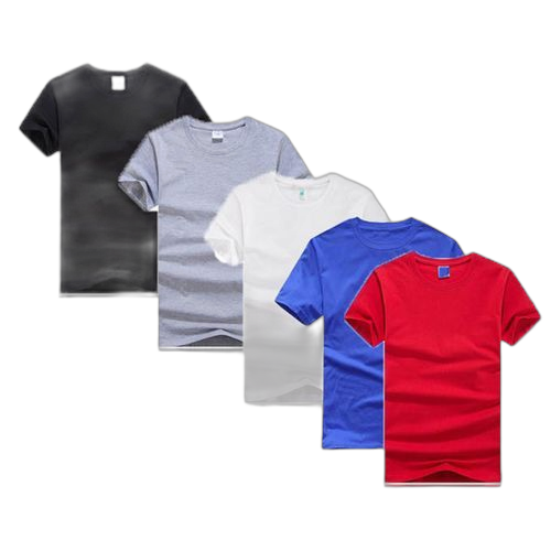 Pack 5 t shirts 100% coton