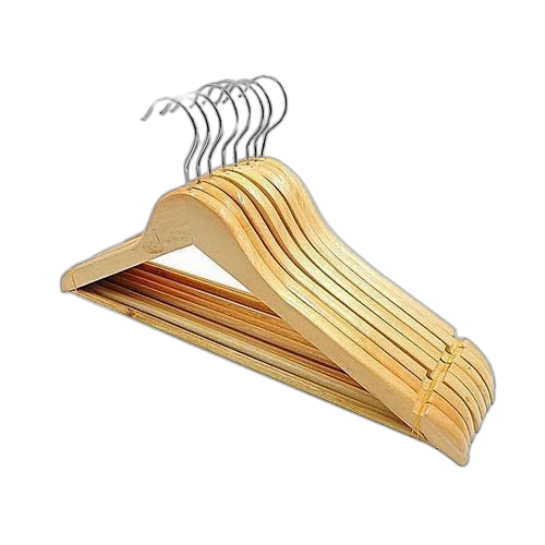 Pack de 12 cintres bois pour manteaux