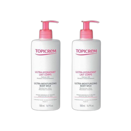 Pack de 2 laits de corps topicrem