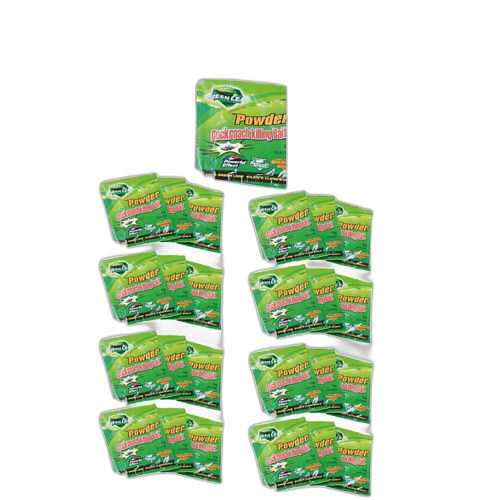 Pack de 25 sachets poudre anti cafard green palm tree